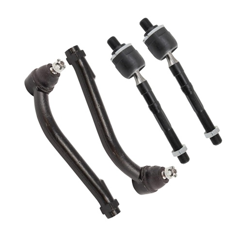Inner and Outer Tie Rod Set 4 Piece For 2013-2018 Hyundai Santa Fe Sport 2014-2015 Kia Sorento