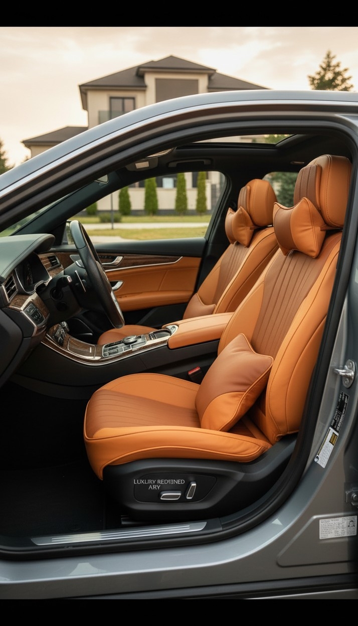 High Quality Leather Seat Cover 01