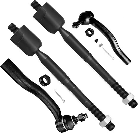 4pcs Front Suspension Kit Inner Outer Tie Rod End Fit 2002 2003 For Toyota Camry 2002 2003 For Lexus Es300