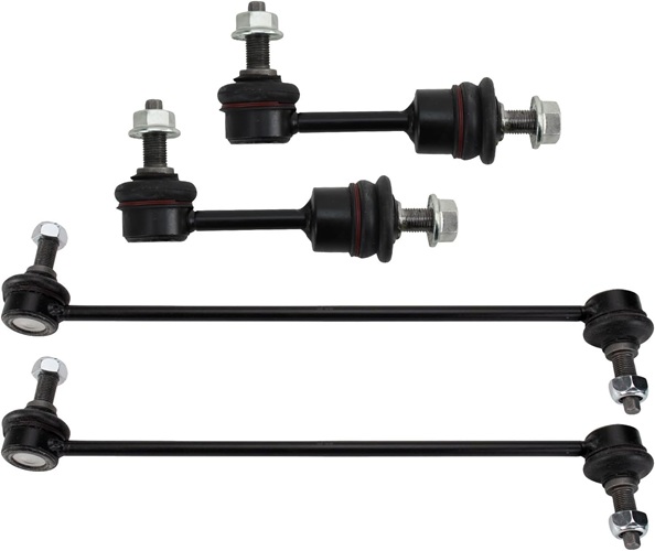 Front and Rear Sway Bar Link Set 4 Piece For 2016-19 Kia Sorento 2019-21 Hyundai Santa Fe