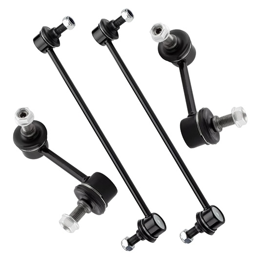 Front and Rear Sway Bar Links Compatible With 2007-2016 Honda CR-V L4 2.4L Sway Bar End Links K750297 K750151 K750156