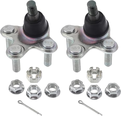 Front Lower Ball Joint Forge Steel, Compatible with Honda & Acura for Accord 18-24, CR-V 17-23, Civic 16-23, Insight 19-22, RDX 19-23, Pack of 2