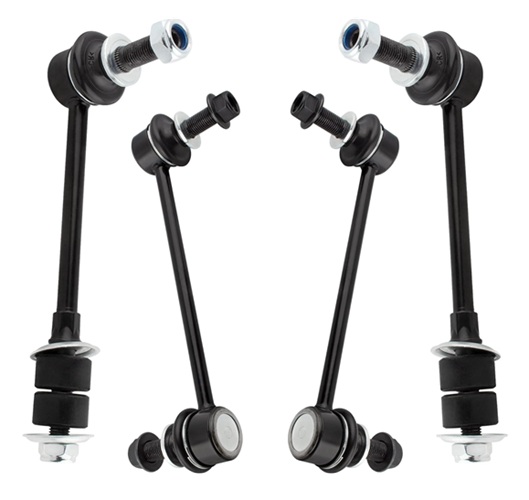 4PCS Front and Rear Stabilizer Sway Bar End Links for Toyota Tundra 2003 2004 2005 2006 RWD / 2WD MODELS ONLY K80598 K90680