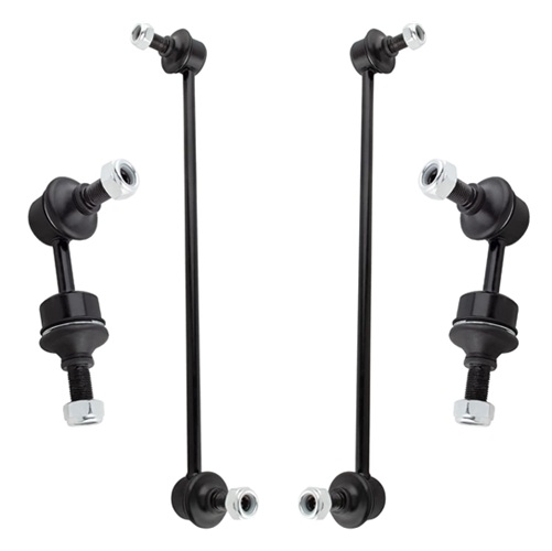 4pcs Front and Rear Sway Bar End Links Fit for Hyundai Sonata 2011-2012 / for Kia Optima 2011-2012 - Sedan 4-Door 2.0L 2.4L | K750610 K750611 K750603